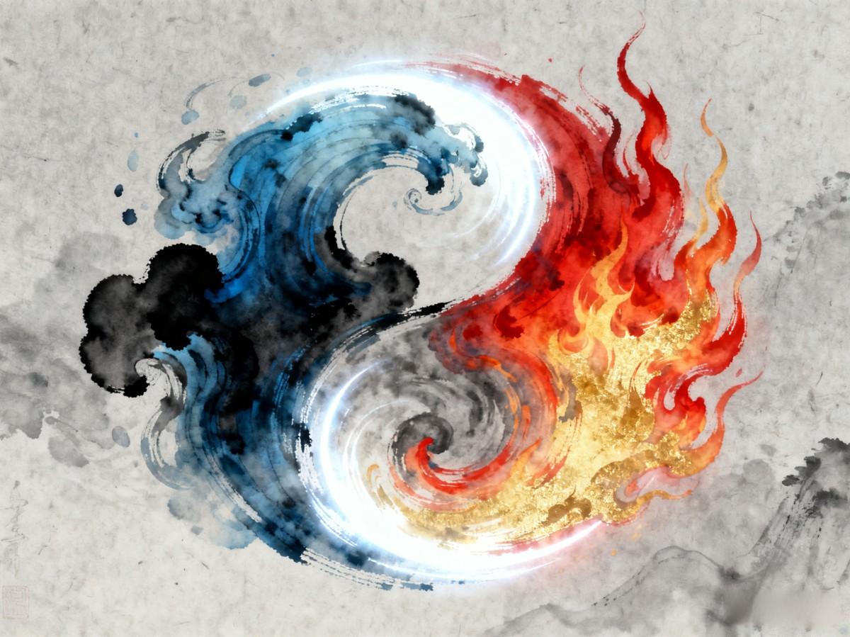 八字命理中的“水火既济”:阴阳调和的一等格局 水火既济格成格条件,水火既济与水火相战区别,八字水火平衡秘诀,水火既济格富贵层次,坎离交媾命理意义