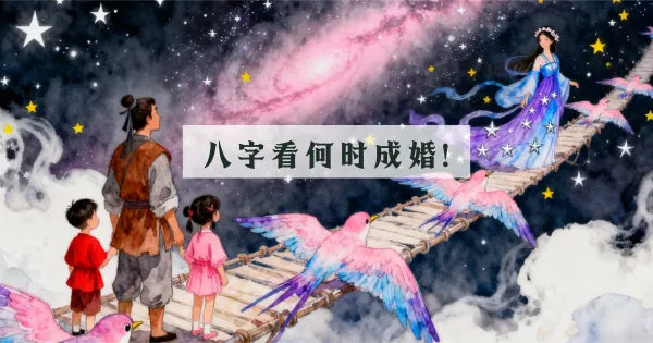 八字命理揭示:如何预测结婚时间